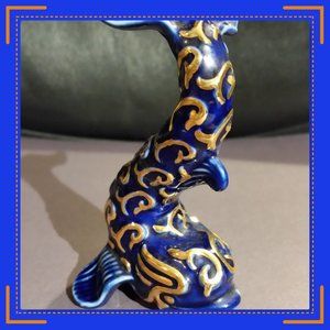 Lenox Dolphin Blue Figurine